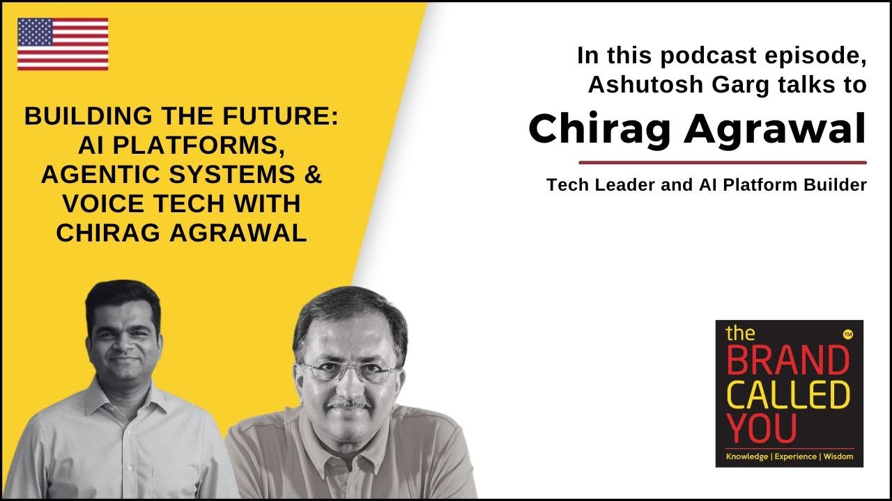 Democratizing AI: Insights from Chirag Agrawal, Tech Leader & AI Platform Builder